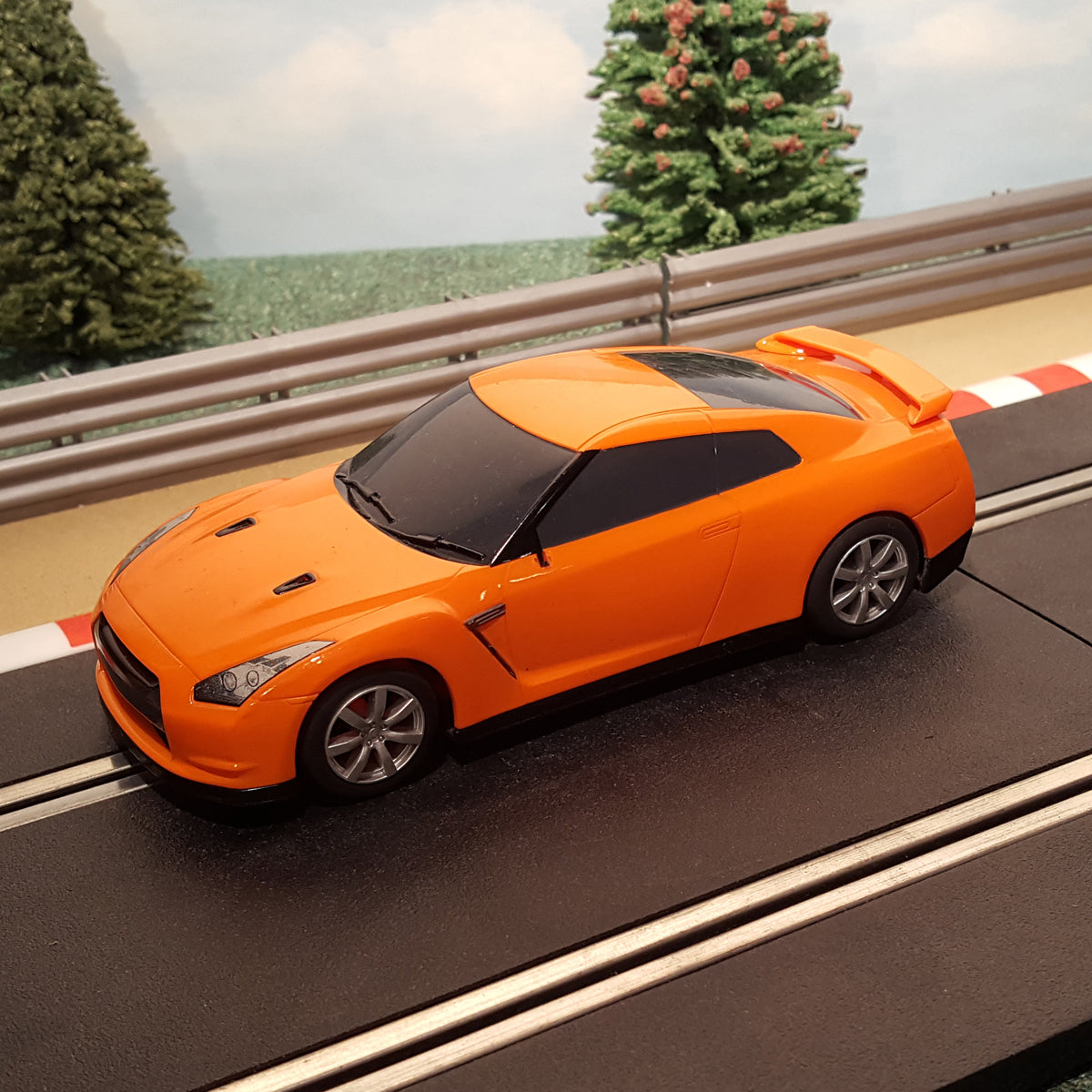 Scalextric 1:32 Car - Orange Nissan GT-R #M