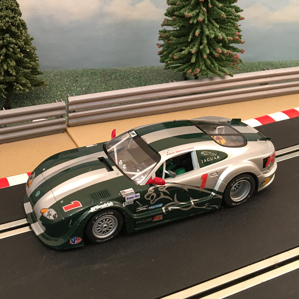 Scalextric 1:32 Car - C2711 Jaguar XKRS - Paul Gentilozzi #1 #S