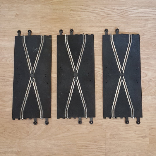 Scalextric 1:32 Classic Track - C182 PT82 Plain Crossover x 3 #A