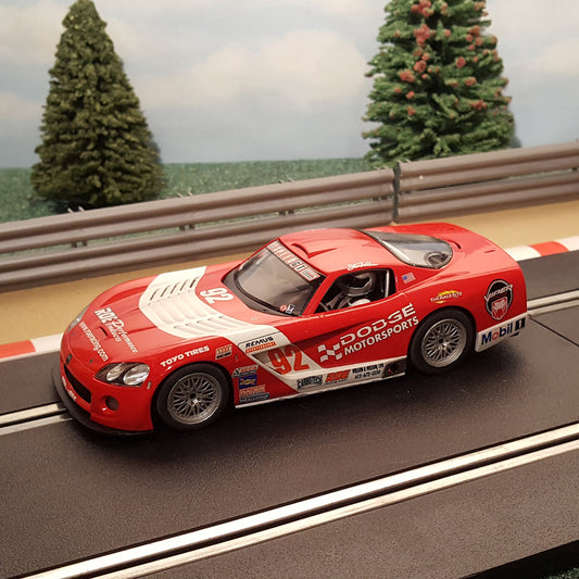 Scalextric 1:32 Car - C2691 Red Dodge Viper #92 *LIGHTS* #GWMS
