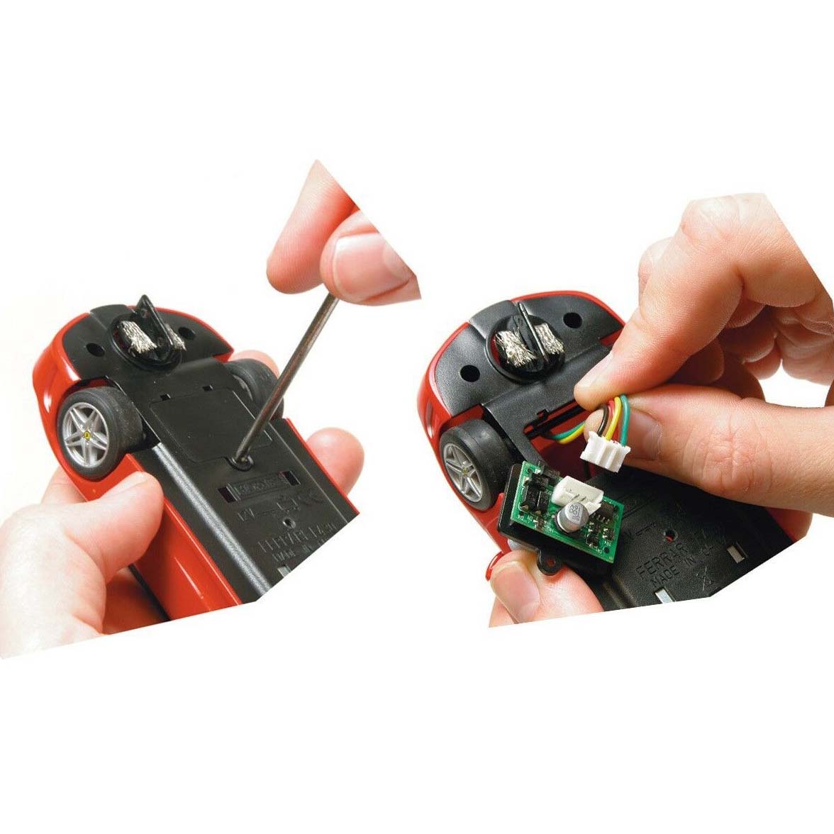 Scalextric C8515 EasyFit Digital Plug Chips & Screws (Pair) - Revision H