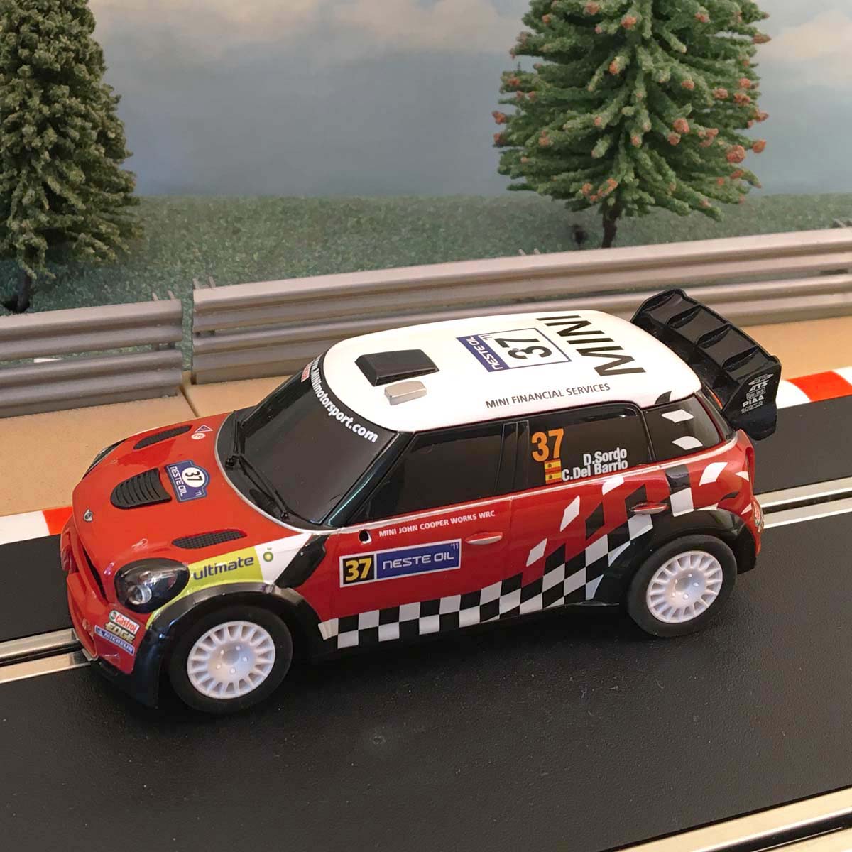 Scalextric 1:32 Car - C3301 Mini Countryman WRC - D Sordo #37 #M