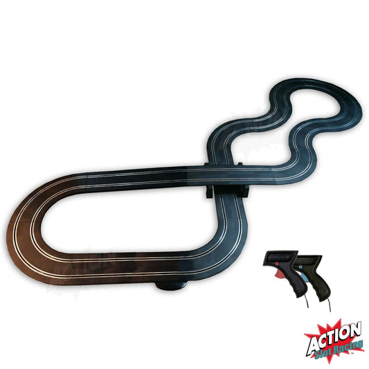 Scalextric 1:32 Start Track - Huge Layout With Lap Counter #ES
