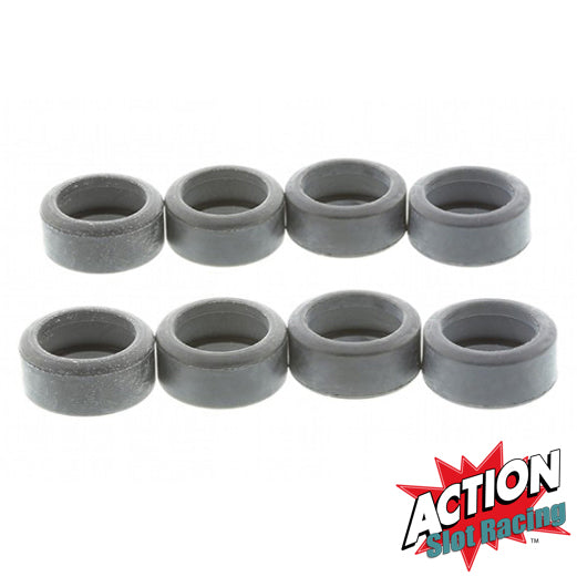 Scalextric W9171 Genuine Nissan 350Z Drift / Drifting Car Tyres x 8