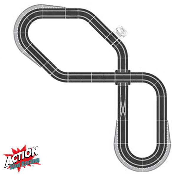 Scalextric Sport 1:32 Track Set - Giant Figure-Of-Eight Layout DIGITAL
