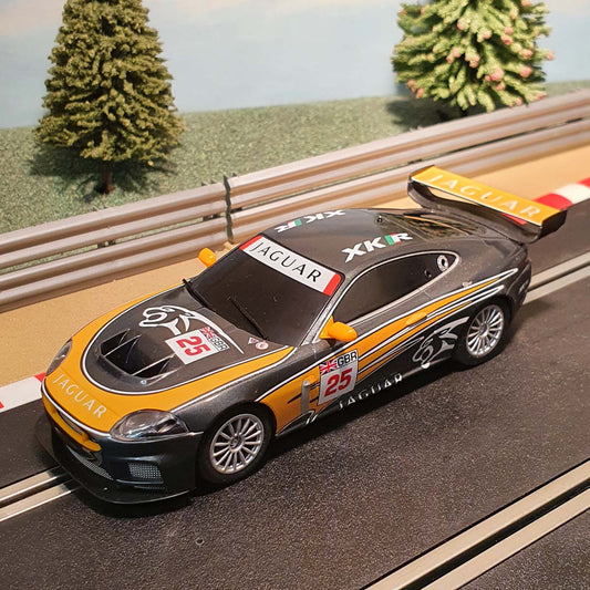 Scalextric 1:32 Car - C3081 Orange & Black Jaguar XKR GT3 #25