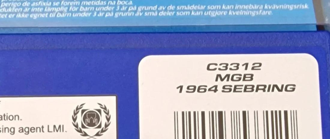 Scalextric model ref codes. What do they mean?