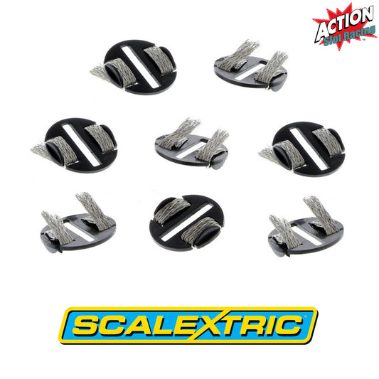 Scalextric Sport C8329 Quick-Fit Pickup Plates With Braids x 8