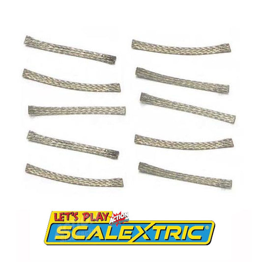 Let's Play Scalextric - C8075 Standard Pick-up Braids / Brushes x 10