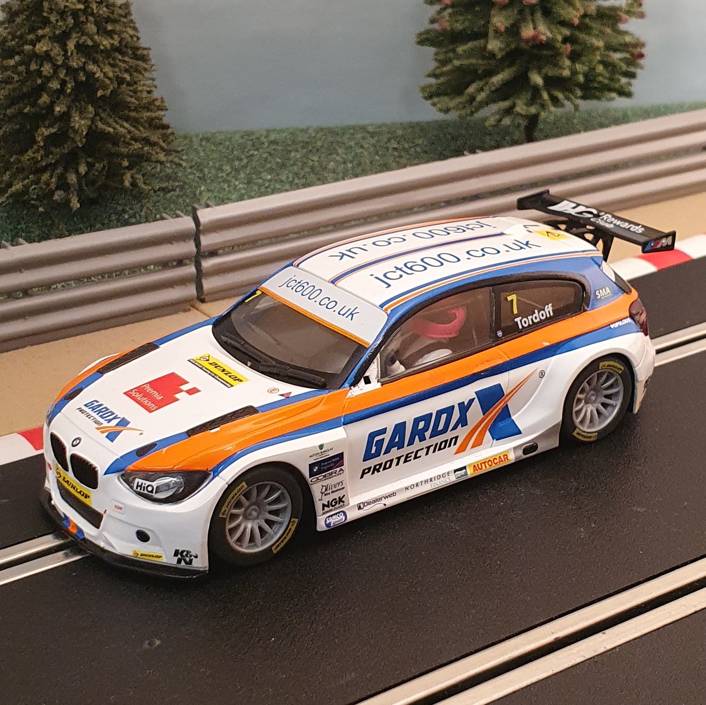 Coche Scalextric 1:32 - C3735 BMW 125 Tordoff #7 *LUCES* #M