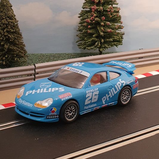 NINCO 1:32 Car - 50242 Blue Porsche 911 Philips Vilarrubi #26