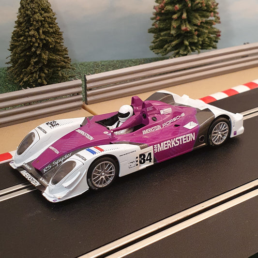 Coche Scalextric 1:32 - C3015 Porsche RS Spyder #34 Le Mans *LUCES* #MS