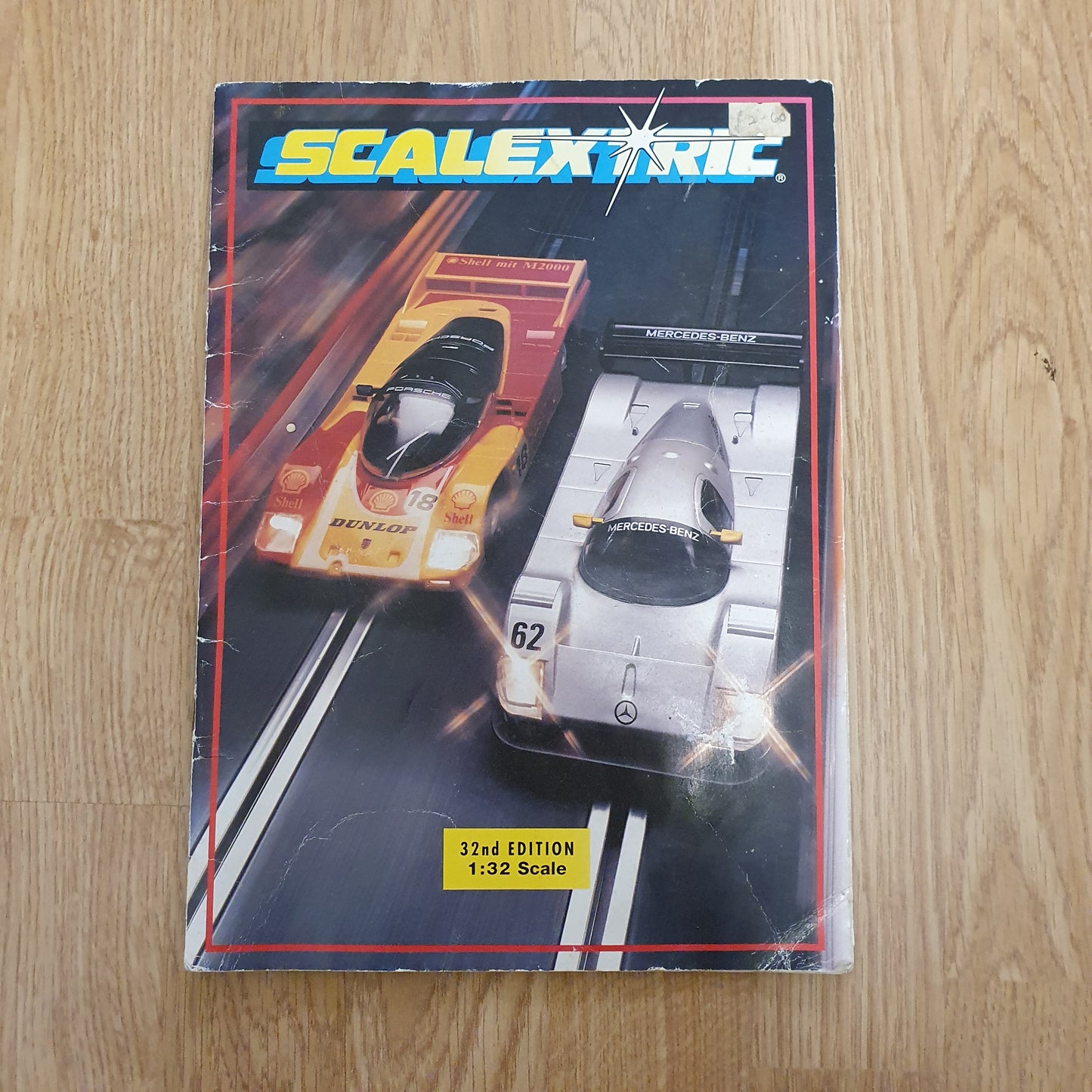 Revista de literatura del catálogo Scalextric - C525 1991 32ª edición A4 Tamaño #A