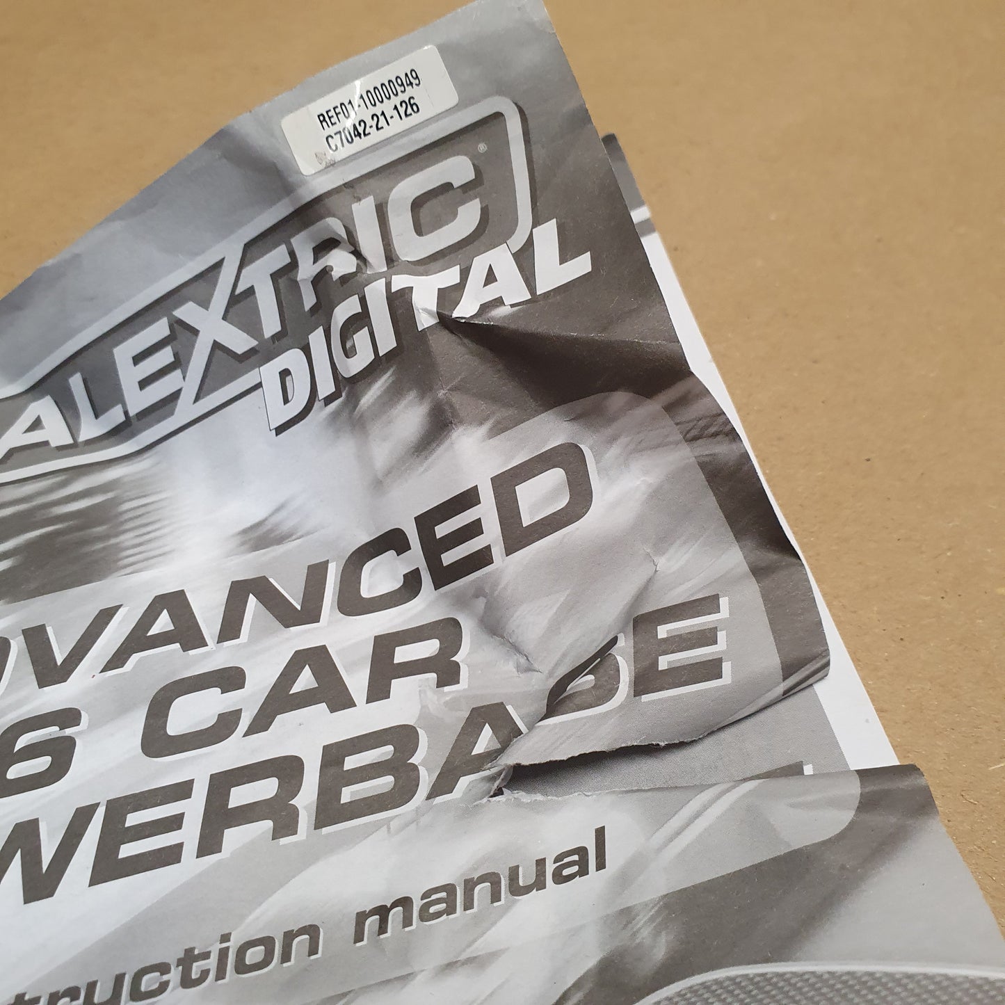 Scalextric Digital Advanced 6 Car Powerbase - C7042 Instruction Manual #A