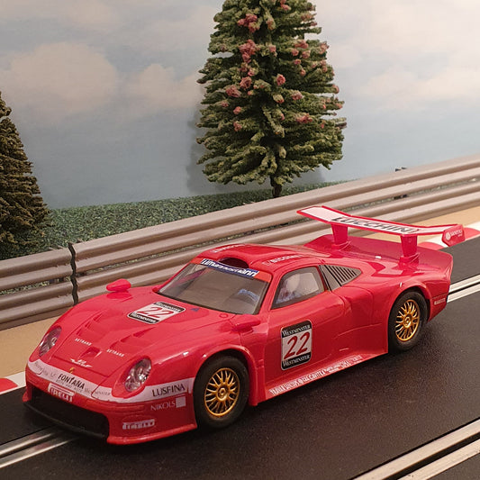 Scalextric 1:32 Car - C2092 Red Porsche 911 GT1 Lucchini #22#J