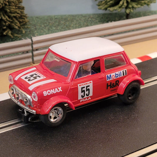 Scalextric 1:32 Car - C2103 Mini Cooper Red 'SONAX' #55 #Q
