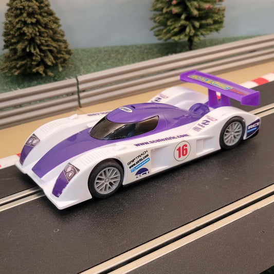 Scalextric 1:32 Start Car - Purple & White Le Mans Prototype
