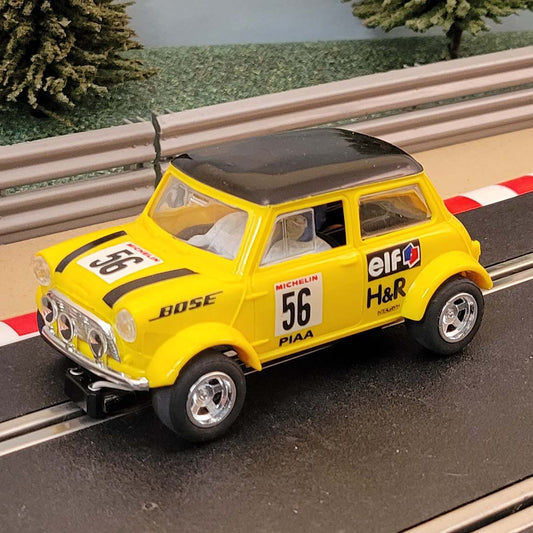Scalextric 1:32 Car - C2104 Mini Cooper Yellow 'BOSE' #56 #A