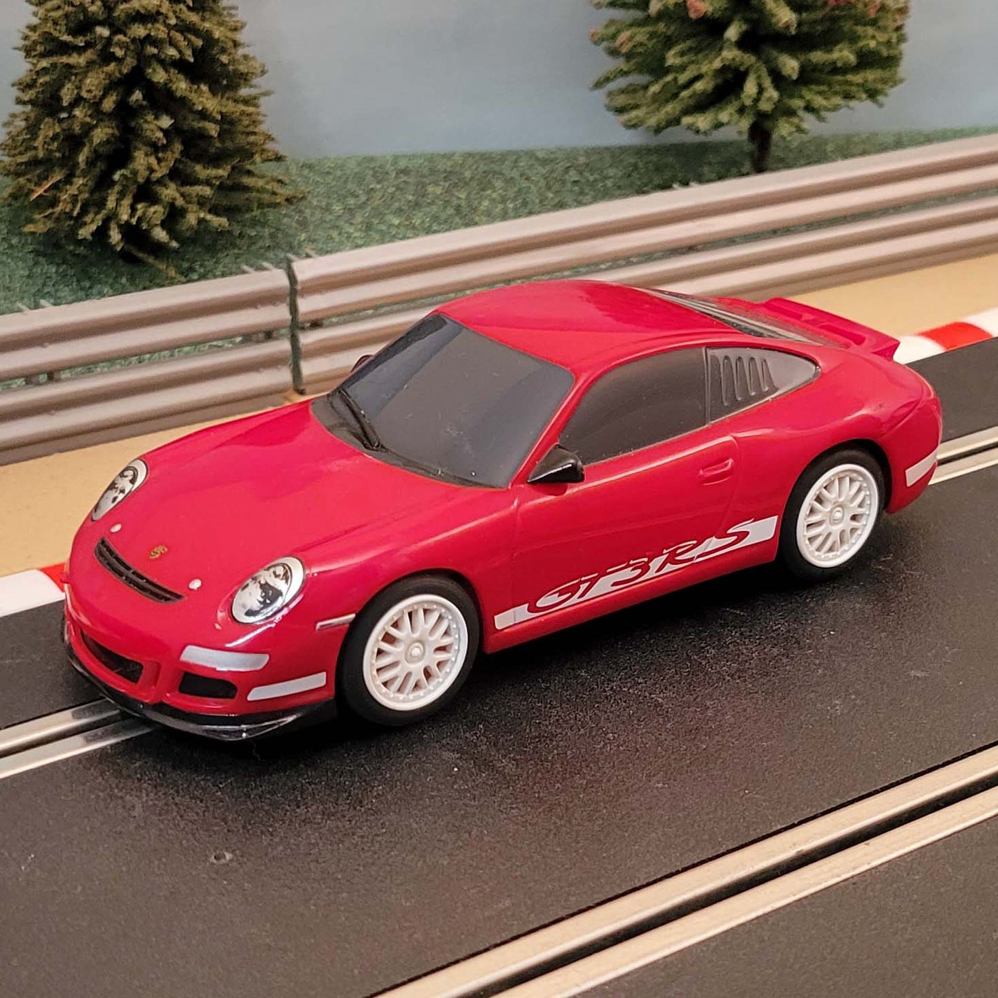 Scalextric 1:32 Car - Red Porsche 997 GT3RS #Q