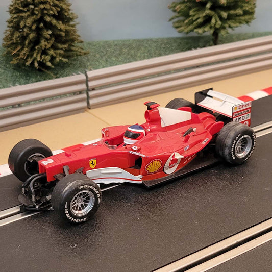 Scalextric 1:32 Car - C2677 F1 Ferrari F2004 Barrichello #4 #XK