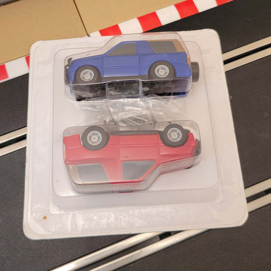 Micro Scalextric 1:64 Cars - Vauxhall Frontera Rally 4x4 Jeeps