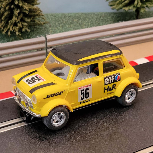 Scalextric 1:32 Car - C2104 Mini Cooper Yellow 'BOSE' #56 #K