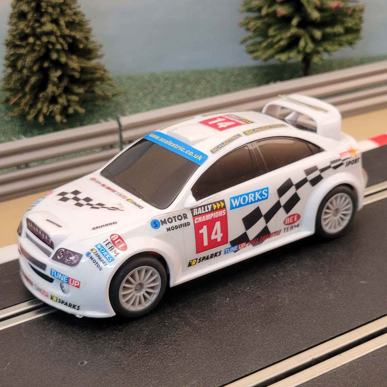 Scalextric 1:32 Start Car - White Rally WRC