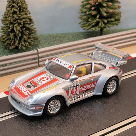 SCX Runs On Scalextric 1:32 Car - 83490 Porsche 911 - CHEREAU 1996 #47