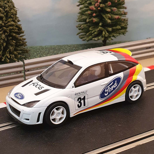 Scalextric 1:32 Car - White Ford Focus WRC #31 #G