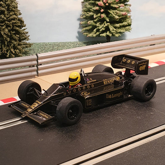 Scalextric 1:32 Car - From C1432M Black Lotus 98T GP 1985 F1 Senna #12 #M