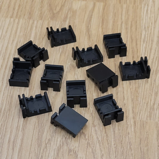 Scalextric 1:32 Sport Track C8212 Barrier Clips x 12