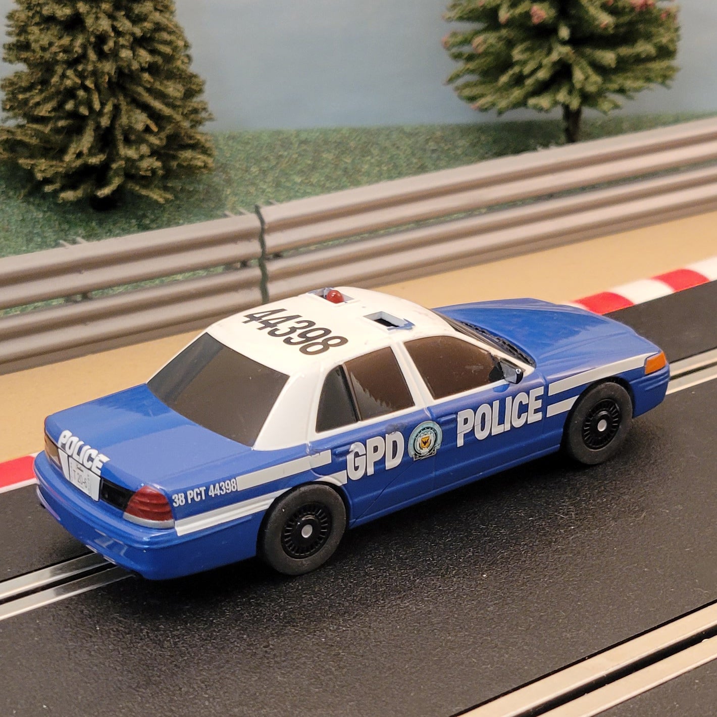 Scalextric Car Suitable For 1:32 Track - Batman Gotham Police Car #L