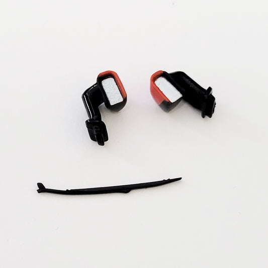 Scalextric 1:32 Car Parts - Aston Martin Vantage GT3 Mirrors Wiper W11286 C4100