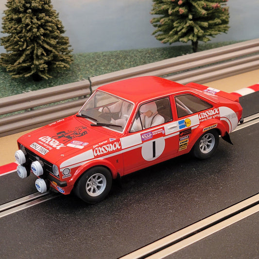 Scalextric 1:32 Car - C3483 Ford Escort MkII Cossack Roger Clark 1975 #1 *LIGHTS*