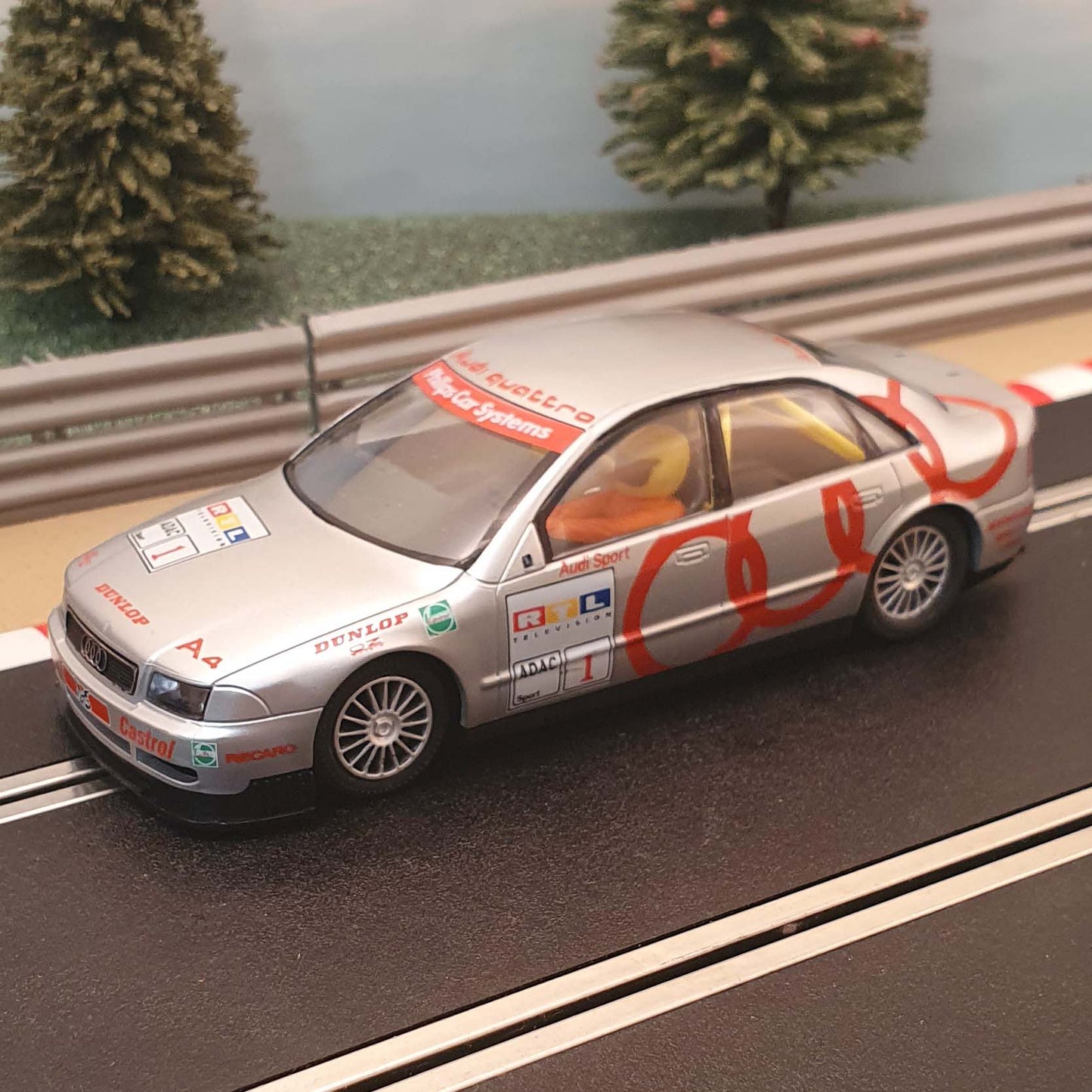 Scalextric 1:32 Car - C2008 Audi A4 Quattro BTCC Touring Car #1 #LMS