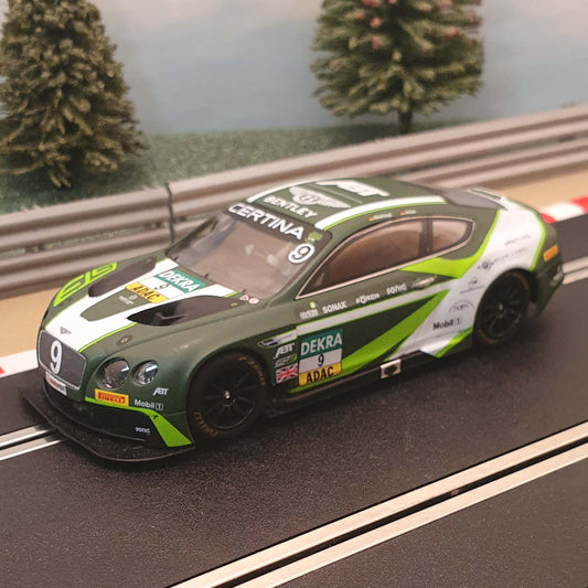 Scalextric 1:32 Car - Bentley Continental GT3 *LIGHTS* #9 #WMS