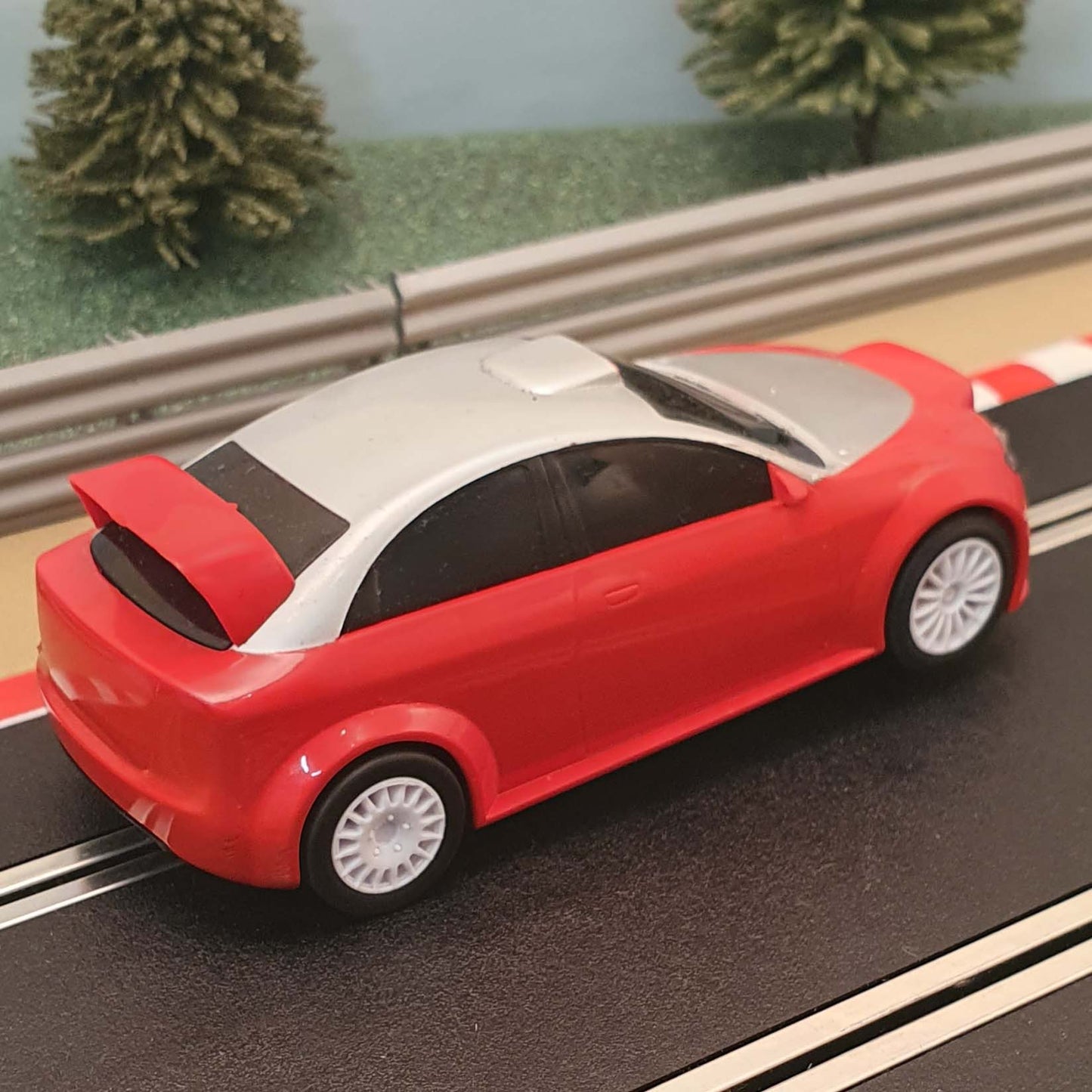 Scalextric 1:32 Start Car - Red & Silver Rally Car
