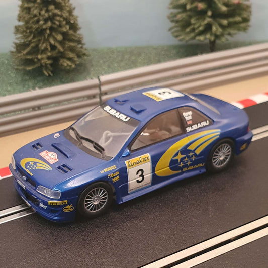 Scalextric 1:32 Car - Subaru Impreza WRC Burns #3 #F