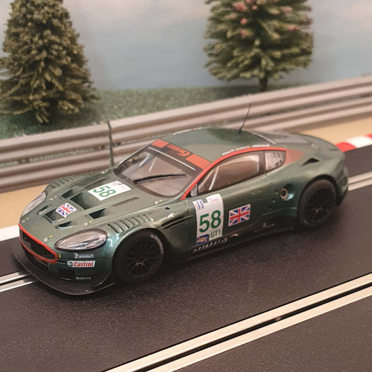 Scalextric 1:32 Digital Car - C2758D Aston Martin DBR9 #58 *LIGHTS* #Q