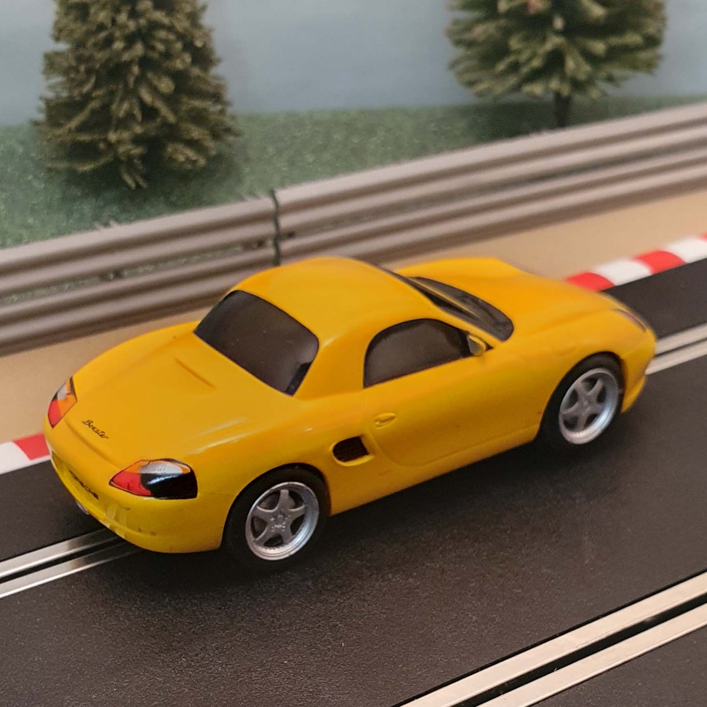 Scalextric 1:32 Car - C2608 Yellow Porsche Boxster #J