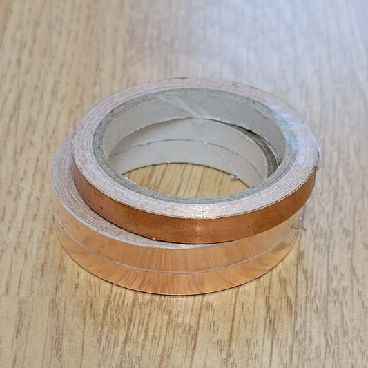 Copper Tape 6mm Wide Self Adhesive for Scalextric Slot Car Track x 3