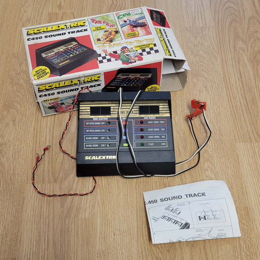 Scalextric Classic Vintage C450 Sound Track With Box