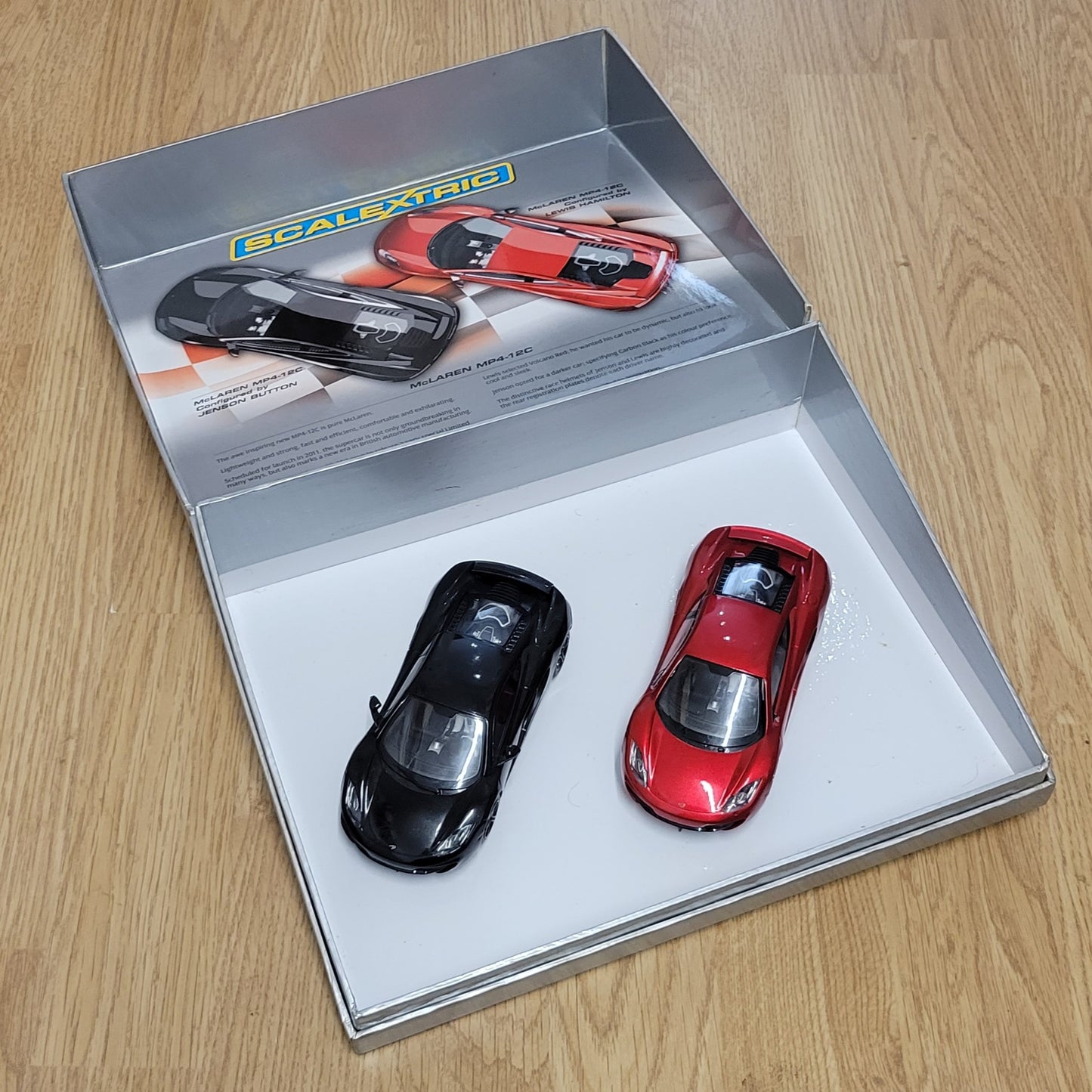 Scalextric 1:32 Car - C3171A McLaren MP4-12C Red & Black - Boxed