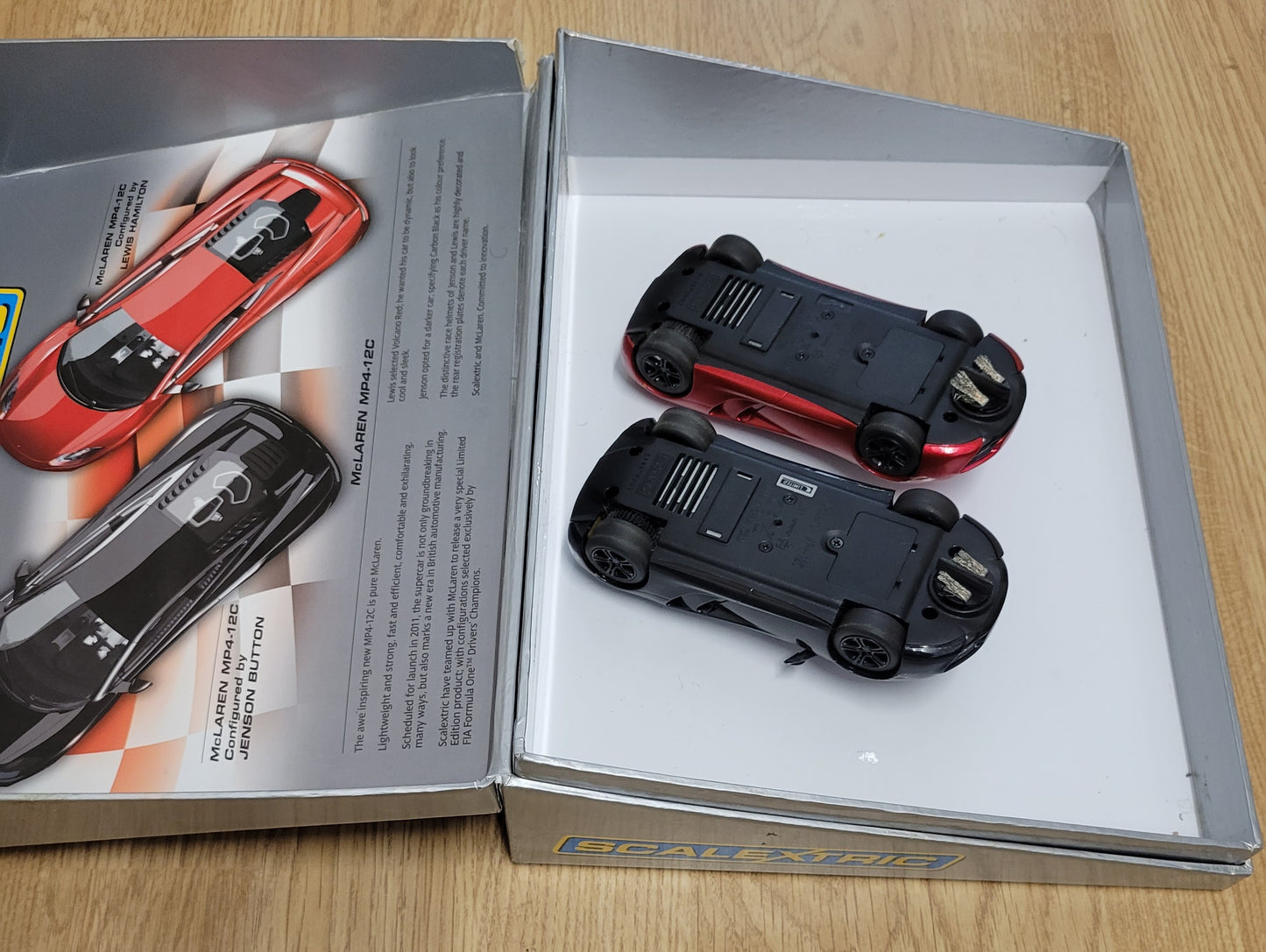Scalextric 1:32 Car - C3171A McLaren MP4-12C Red & Black - Boxed