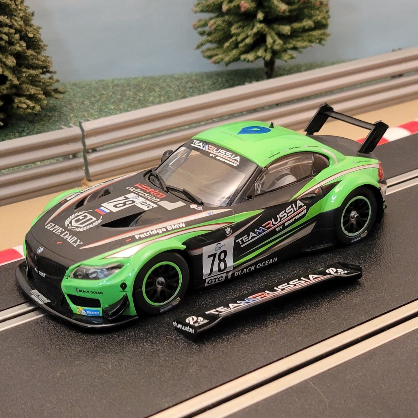 Scalextric 1:32 Car - C3624 BMW Z4 GT3 Team Russia #78 #Q