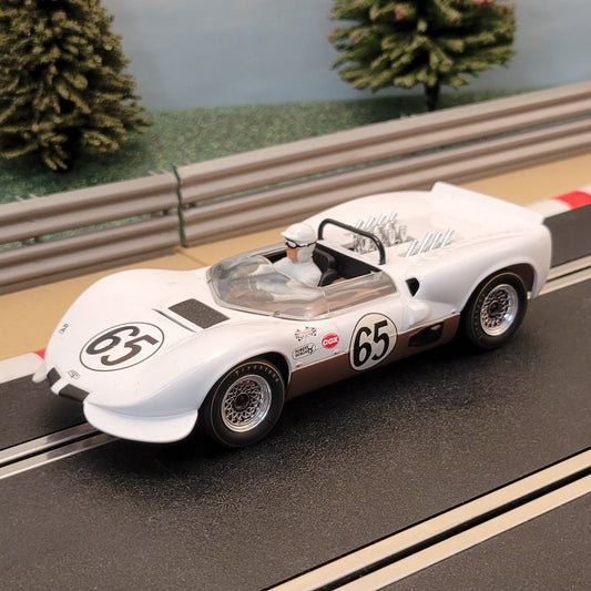 Revell Slot Car 08348 White Chaparral 2 Road America #65 Runs On Scalextric