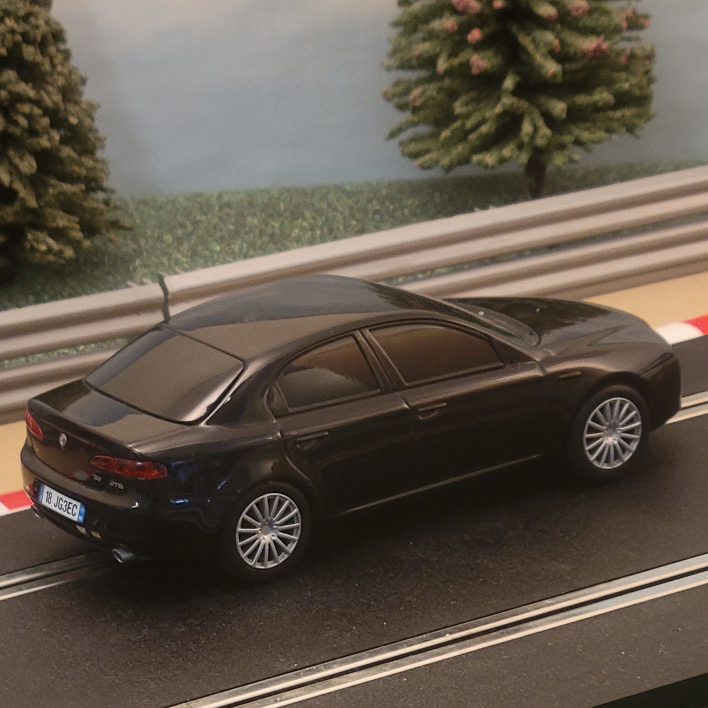 Scalextric 1:32 Car - C2963 Black Alfa Romeo 159 - James Bond #MW