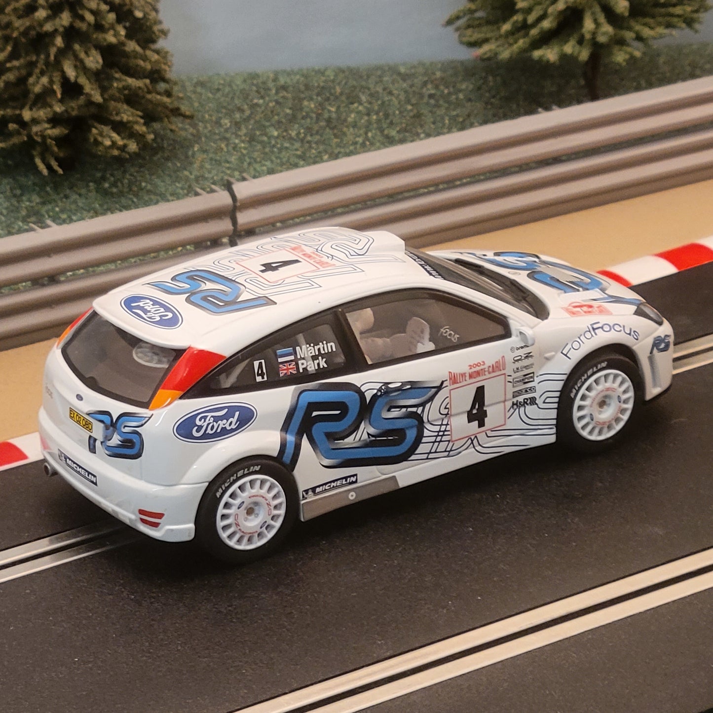 Coche Scalextric 1:32 - C2342 Ford Focus WRC McRae #4 #M