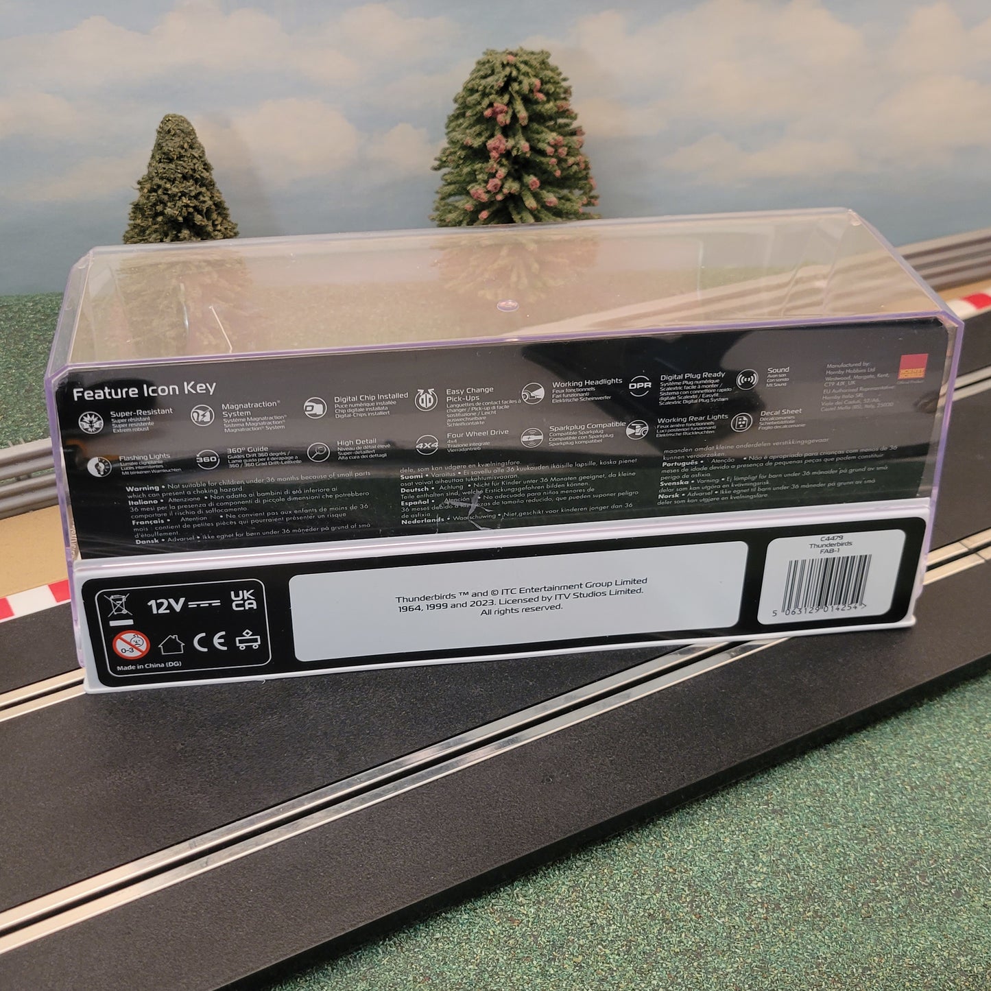 Scalextric 1:32 Car - C4479 Thunderbirds FAB-1 *LIGHTS*