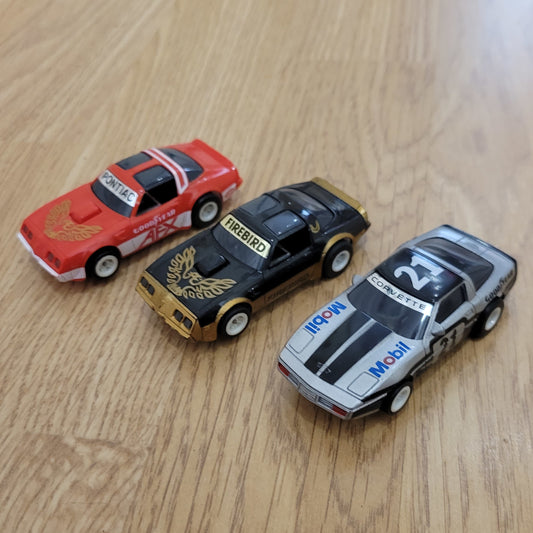 Coches Micro Scalextric 1:64 - Rojo, Blanco y Azul WRC Rally Mini
